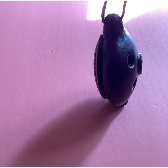 Vintage clay/pottery (Fairy Ocarina ) musical 5 hole flute - Picture 10 of 13